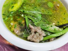 丝瓜滑肉汤-洪霞餐馆