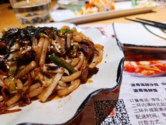 牛肉炒乌冬-新一喜铁板料理餐厅·铁板放题(北国商城店)