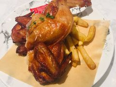 奥尔良烤鸡配薯条-卡朋西餐(乐峰广场店)