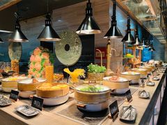 自助取餐区-隐秀山居酒店·秀厨融合西餐厅