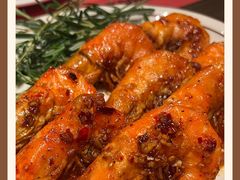 西班牙蒜香油爆虾-ZAFFERANO西班牙海鲜饭(上海首店)