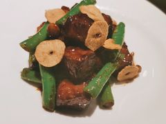 蒜片炒和牛-杭州西子湖四季酒店·金沙厅