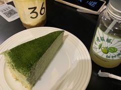 -36抹茶·千层与鲜果茶(欢乐海岸店)