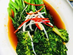 清炒广东菜心-老长春肉馆(创业大街店)