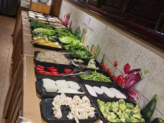 自助取餐区-香园自助小火锅
