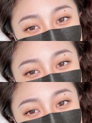 点击看大图 -杨益美学·野生眉半永久纹眉发际线