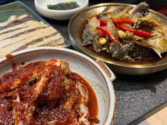 -草家酱蟹炭火烤肉店(珲春南路一店)