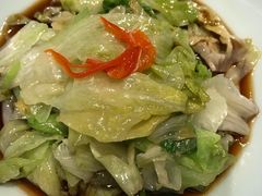 白灼无公害西生菜-董鲁烤鸭(建和街店)