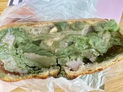 现蒸芋泥浓抹茶芝士麻薯-PAOPAO Bakery&Café(港汇店)