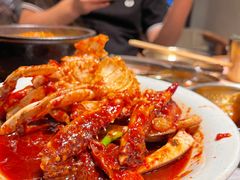 -草家酱蟹炭火烤肉店(珲春南路一店)