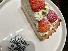 草莓乳酪塔-筑艺咖啡
