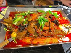 毛血旺味烤鱼-鸣记脆皮烤鱼·海鲜烤鱼(亿合城店)