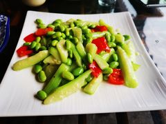 丝瓜毛豆-三林民间传菜