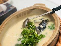 天目湖鱼头汤-天目湖刘老四农庄