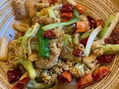 干锅有机菜花-湘肠香火锅店(团结湖店)