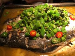 -探鱼·鲜青椒爽麻烤鱼(西南商都店)