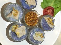 -蝶豆花蓝面条