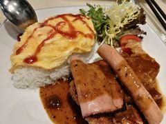 黑椒杂扒蛋包饭-龙记·香港茶餐厅(海上世界店)