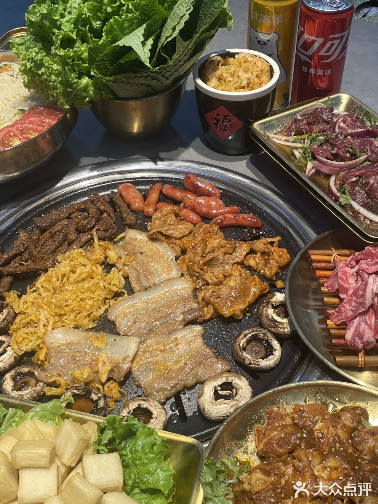 齐哈尔空运的牛肉烤肉店！开店即火