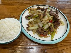 -东来菜馆•手抓海鲜家常菜•海鲜锅贴(鸽子窝店)
