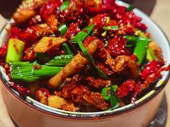 宫爆板筋-山石榴·贵州菜(丰盛里店)