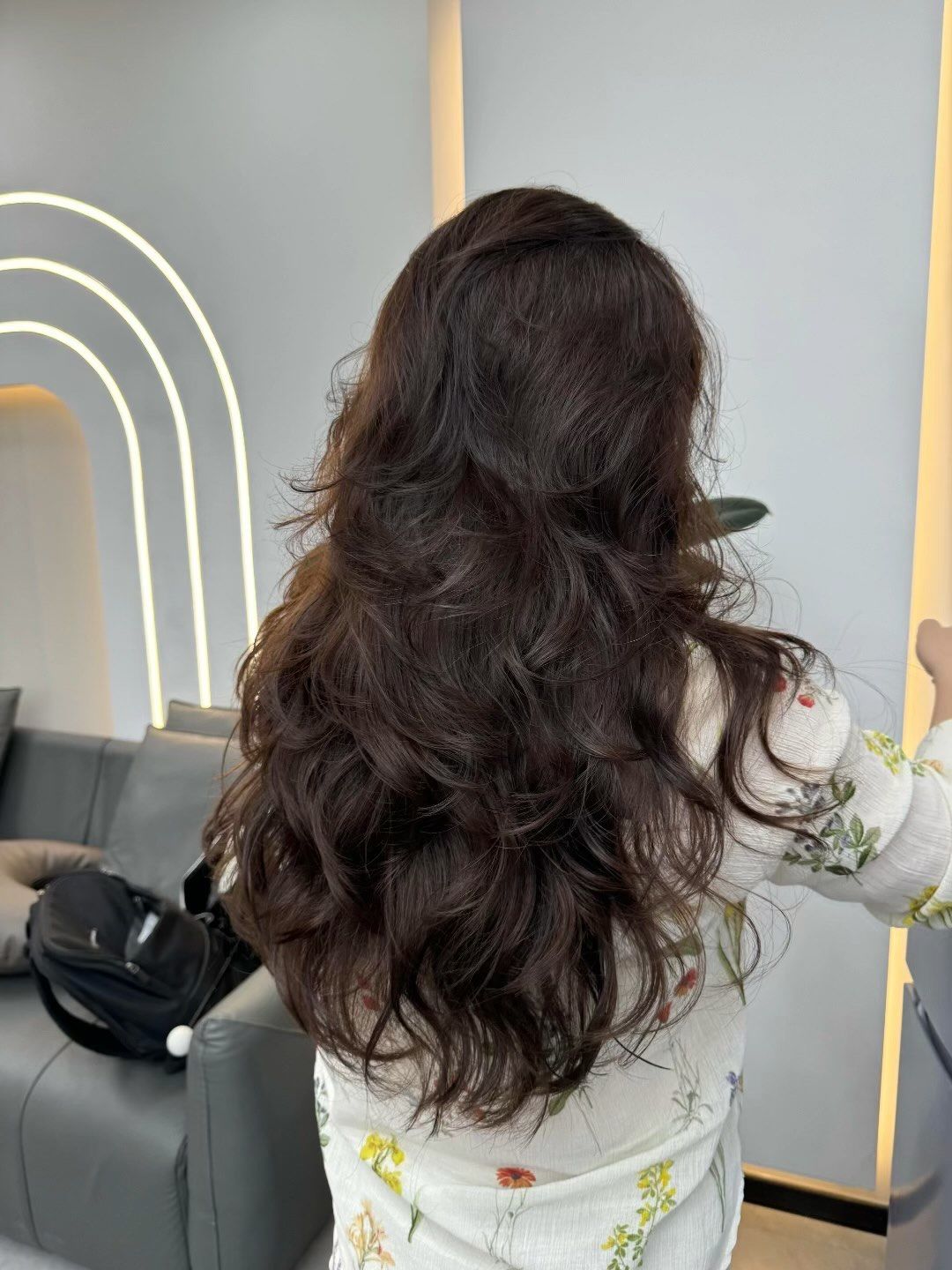 长发女生的本命发型,大波浪