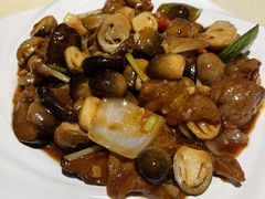 双菇炒牛肉-龙记烧腊茶餐厅(常德路店)