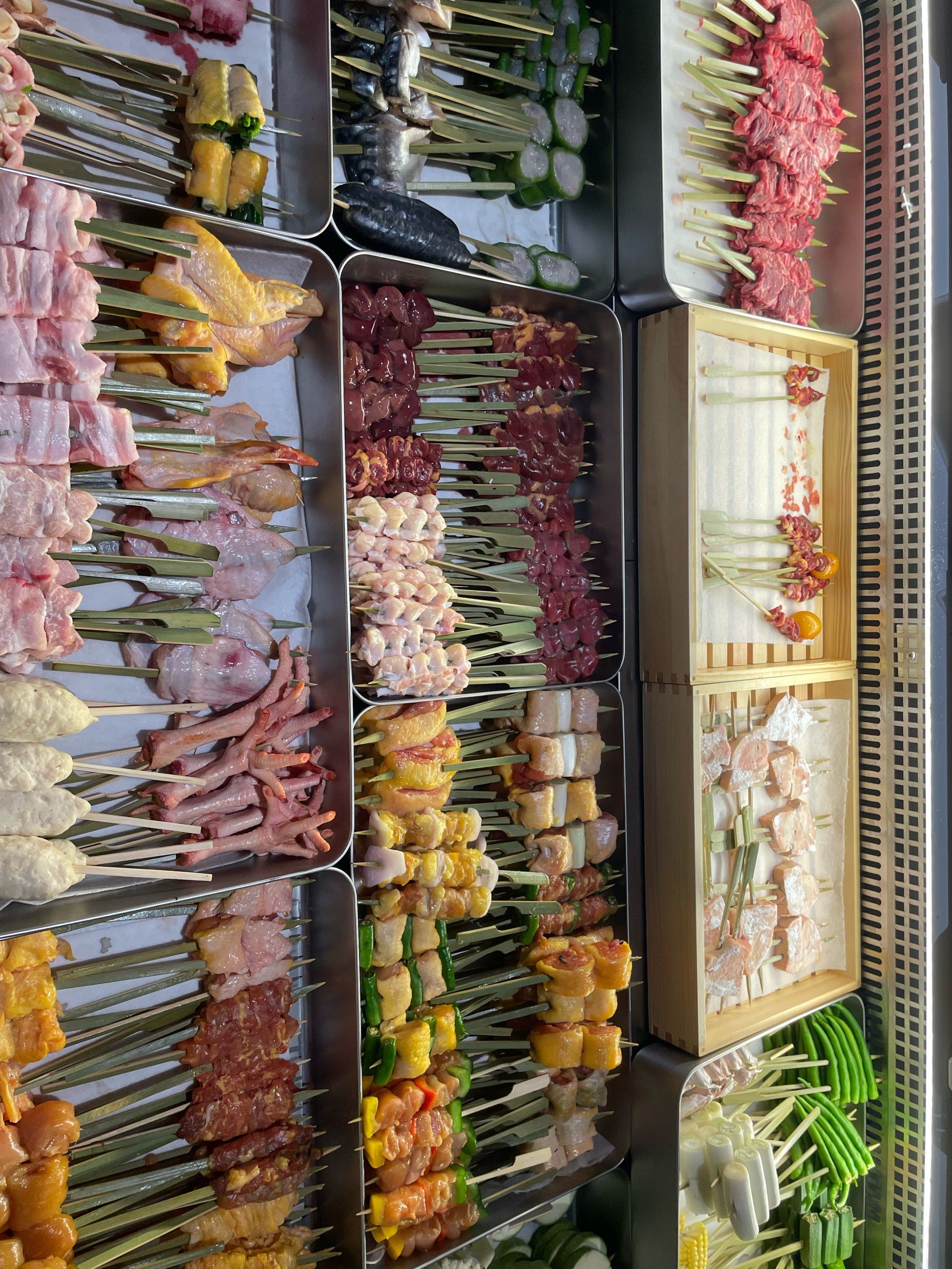 烤串蔬菜～健康又美味