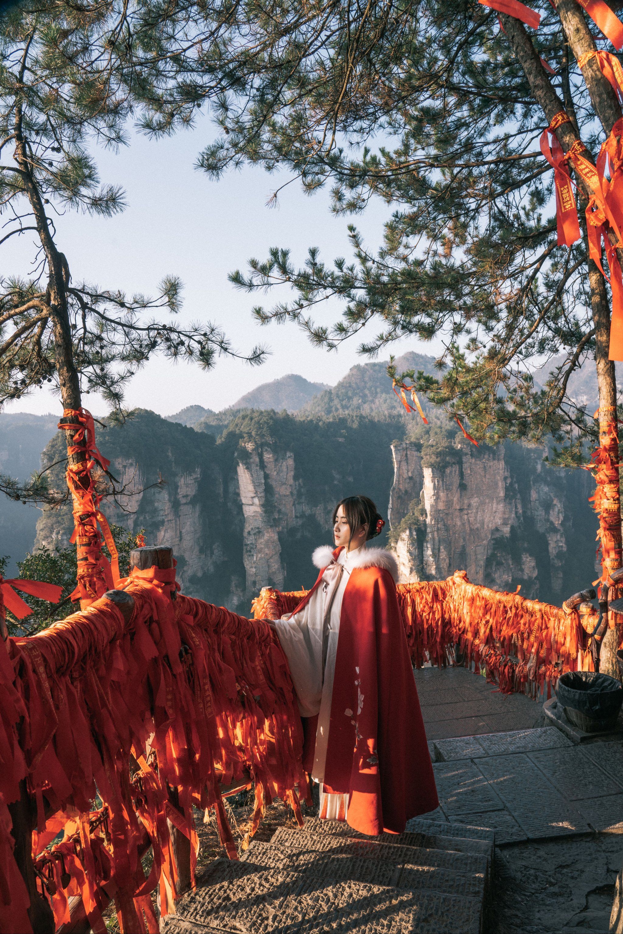 浅浅穿越一下,去张家界新年祈福吧🎋