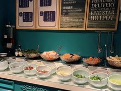 自助调料区-五星桥原切肥牛火锅·30年专注好牛肉(湖塘店)