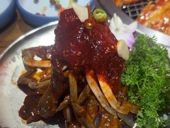 -明洞阿姨·韩式酱蟹烤肉·创意料理(三元桥店)