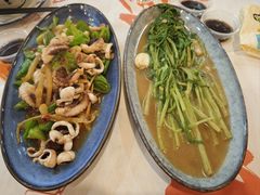 爆炒八爪鱼-阿尔法海鲜排档(爱琴海店)