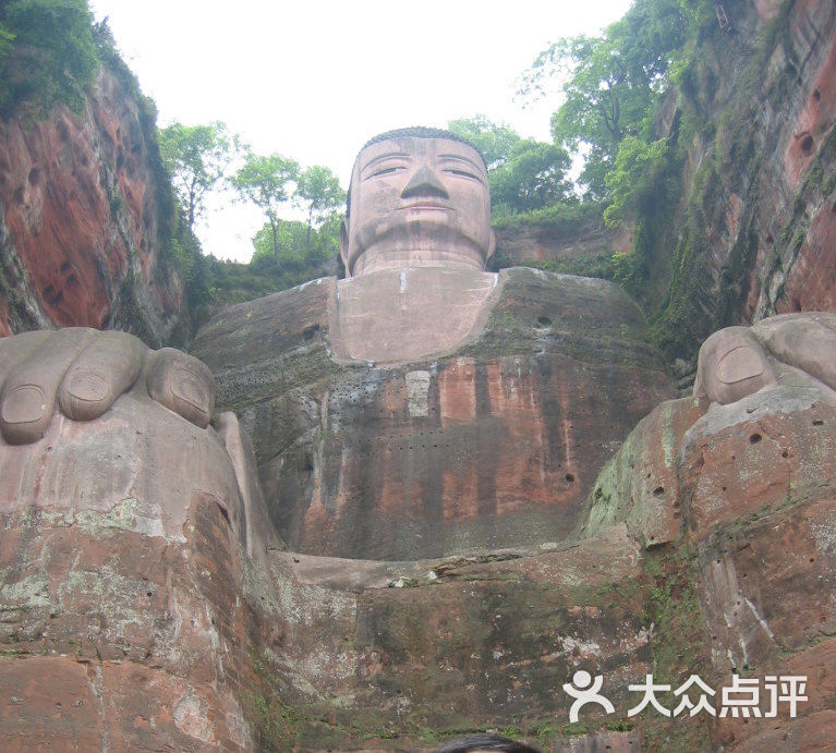 乐山大佛景区大佛头像图片-北京名胜古迹-大众点评网