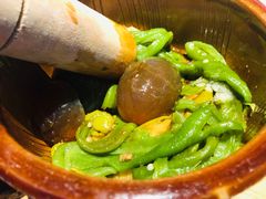 皮蛋抖辣椒-农耕记·湖南土菜(科技园店)