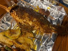 招牌泡椒烤鲫鱼-峨眉一绝姐妹烧烤(峨眉花园店)