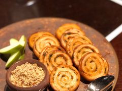 鹅肝酱葱油饼-杭州西子湖四季酒店·金沙厅