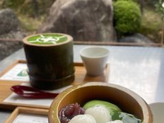 抹茶白玉丸子-中村藤吉(本店)
