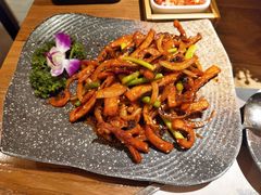 麻辣鱿鱼-冰川延边料理·炭烤串(原小木屋店)