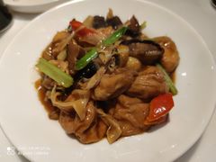 鱼面筋扒圣瓜-新旺茶餐厅·早餐·夜宵(仙霞店)