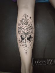 -幸运7纹身刺青Lucky7tattoo