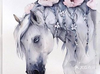 画师 kadantseva natalia笔下的水彩动物