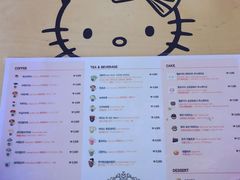 菜单-Hello Kitty Cafe(弘大店)