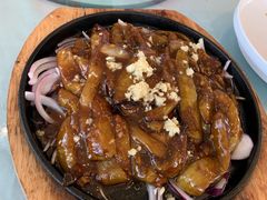 铁板酱烧茄子-玉林烤鸭店(定福庄店)