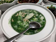荠菜蘑菇烩山药-蘭心·臻品(瑞虹太阳宫店)