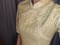 -暮晚尘香汉服旗袍