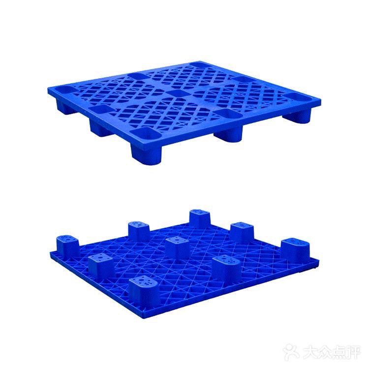  九格网轻塑料托盘叉车仓库货架垫板货物地台防潮栈板卡板垫仓托