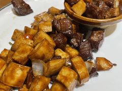 -东来菜馆•手抓海鲜家常菜•海鲜锅贴(鸽子窝店)