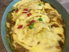 芝士焗咖喱蛋包饭-长勺子东南亚(街道口店)