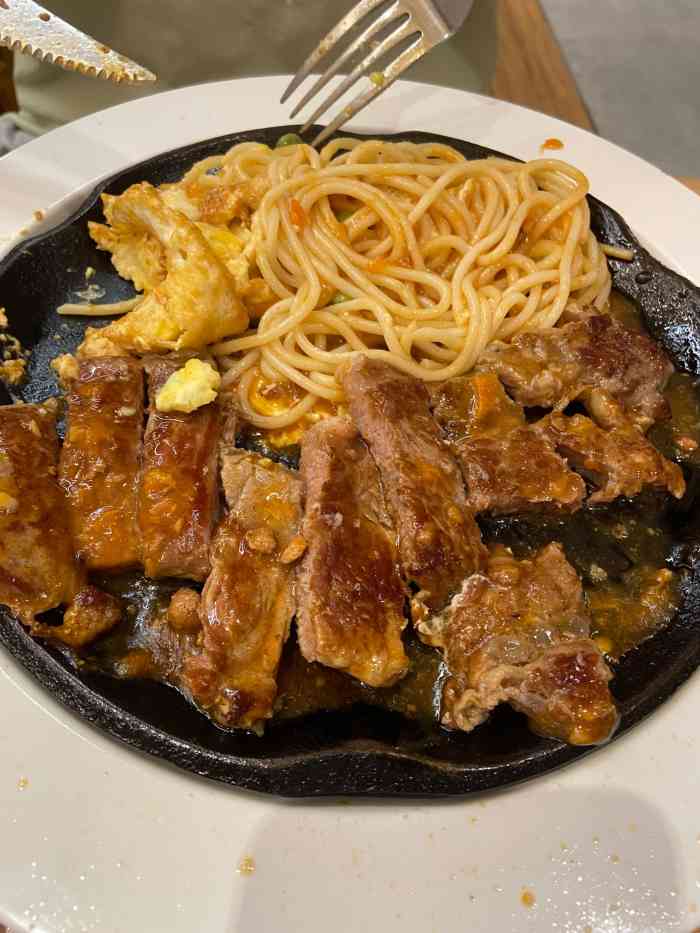 豪客来牛排(富兴金融中心店)-"富兴五楼今天又尝试了他们的新品阿胶牛