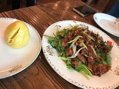 孜然羊肉-百瑞谷饭庄